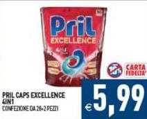 Pril - Caps Excellence 4in1