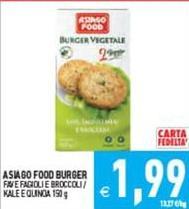 Asiago Food - Burger