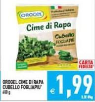 Orogel - Cime Di Rapa Cubello Fogliapiu