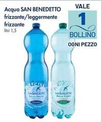San Benedetto - Acqua Frizzante/ Leggermente Frizzante