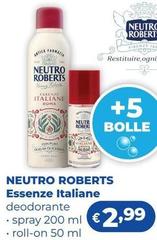 Neutro Roberts - Essenze Italiane Deodorante