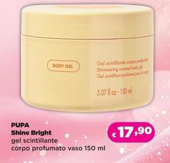 Pupa - Shine Bright Gel Scintillante Corpo Profumato Vaso