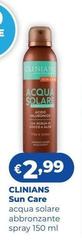 Clinians - Sun Care Acqua Solare Abbronzante Spray
