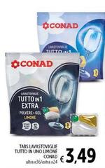 Conad - Tabs Lavastoviglie Tutto In Uno Limone