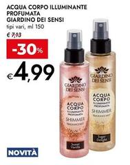 Giardino Dei Sensi - Acqua Corpo Illuminante Profumata