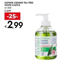 White Castle - Sapone Liquido Tea Tree
