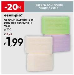 White Castle - Sapone Marsiglia O Con Oli Essenziali