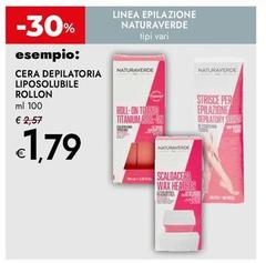Naturaverde - Cera Depilatoria Liposolubile Rollon
