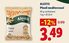 Alesto - Pinoli Mediterranei