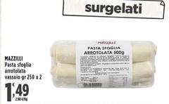 Mazzilli - Pasta Sfoglia Arrotolata 