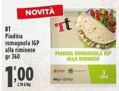 RT - Piadina Romagnola IGP Alla Riminese