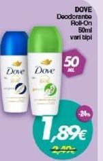 Dove - Deodorante Roll-On