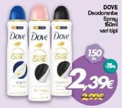 Dove - Deodorante Spray