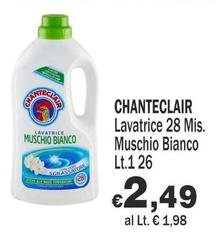 Chanteclair - Lavatrice 28 Mis. Muschio Bianco