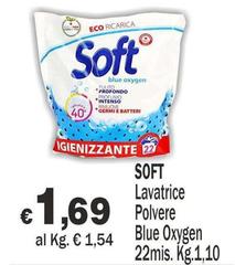 Soft - Lavatrice Polvere Blue Oxygen 22uis