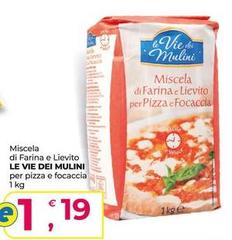Le vie dei mulini - Miscela Di Farina E Lievito Per Pizza E Focaccia
