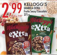 Kelloggs - Granola Extra Frutta Secca/ Cioccolato