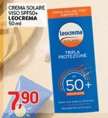 Leocrema - Crema Solare Viso Spf50+