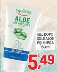 Equilibra - Gel Dopo Sole Aloe