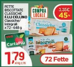 F.lli cellino - Fette Biscottate Classiche