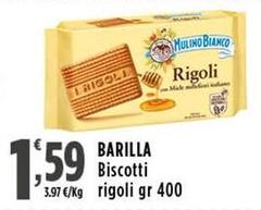 Barilla - Biscotti Rigoli