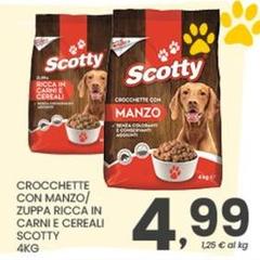 Crocchette Con Manzo/ Zuppa Ricca In Carni E Cereali