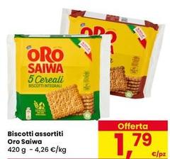 Saiwa - Biscotti Assortiti Oro