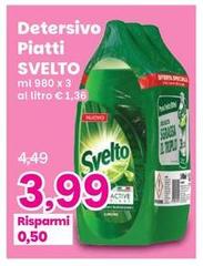 Svelto - Detersivo Piatti