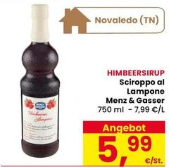 Gasser - Sciroppo Al Lampone Menz &