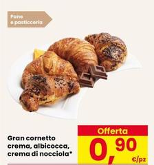 Gran Cornetto Crema, Albicocca, Crema Di Nocciola