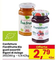 Rigoni Di Asiago - Confettura Fiordifrutta Bio Gusti Assortiti