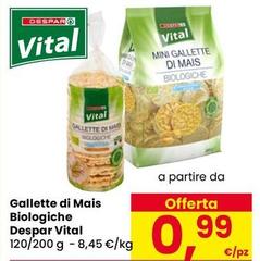 Despar - Gallette Di Mais Biologiche Vital
