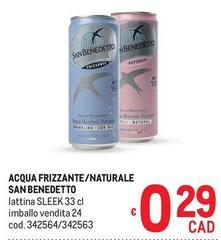 San Benedetto - Acqua Frizzante/Naturale