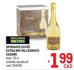Millesimato - Spumante Cuvée Extra Dry