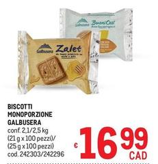 Galbusera - Biscotti Monoporzione