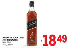 Johnnie Walker - Whisky 40 Black Label
