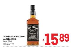 Jack Daniels - Tennessee Whiskey 40°
