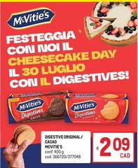 Mcvitie's - Digestive Original/ Cacao