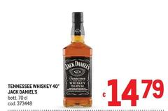 Jack Daniels - Tennessee Whiskey 40°