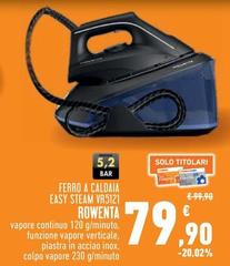 Rowenta - Ferro A Caldaia Easy Steam Vr5121