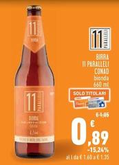 Conad - Birra 11 Paralleli