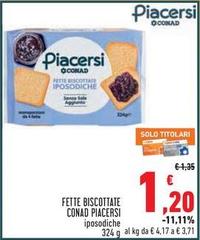 Conad - Fette Biscottate