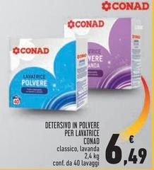Conad - Detersivo In Polvere Per Lavatrice