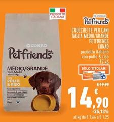 Conad - Crocchette Per Cani Taglia Medio/Grande Petfriends