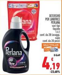 Perlana - Detersivo Per Lavatrice