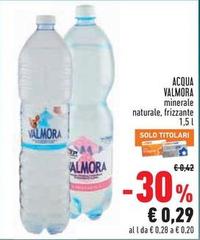 Valmora - Acqua