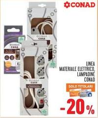 Conad - Linea Materiale Elettrico, Lampadine
