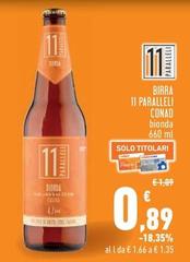 Conad - Birra 11 Paralleli