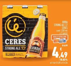 Ceres - Birra Strong Ale 7-7