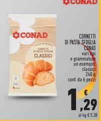 Conad - Cornetti Di Pasta Sfoglia